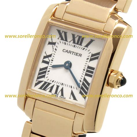 orologio cartier donna quarzo oro giallo rettangolare|cartier oro da donna.